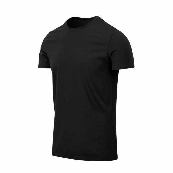 T-Shirt Slim schwarz